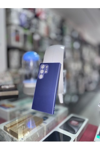 Samsung Galaxy Uyumlu S23 Ultra Kılıf Kamera Korumalı Mika Arka Kapak