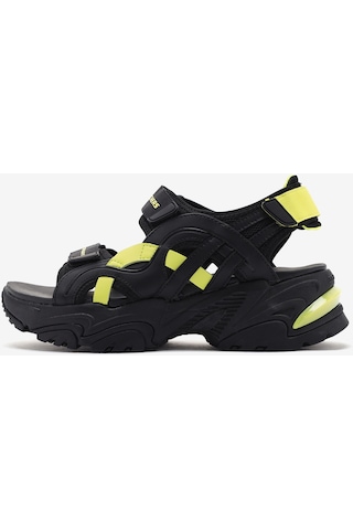 Skechers Stamina V2 - Waved Out Kadın Siyah Sandalet 119862 Bklm Siyah