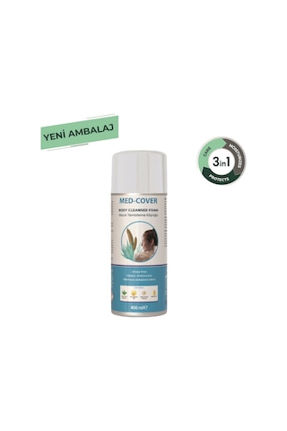 Med-Cover Vucüt Temizleme Köpüğü 400 ML