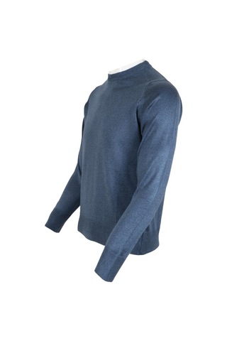 Erkek Kazak Klasik Normal Kesim Yünlü Rar00491 Mavi