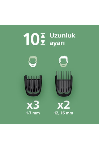 Philips MG3930/15 Erkek Bakım Seti 7'si 1 Arada Saç & Sakal Şekillendirici