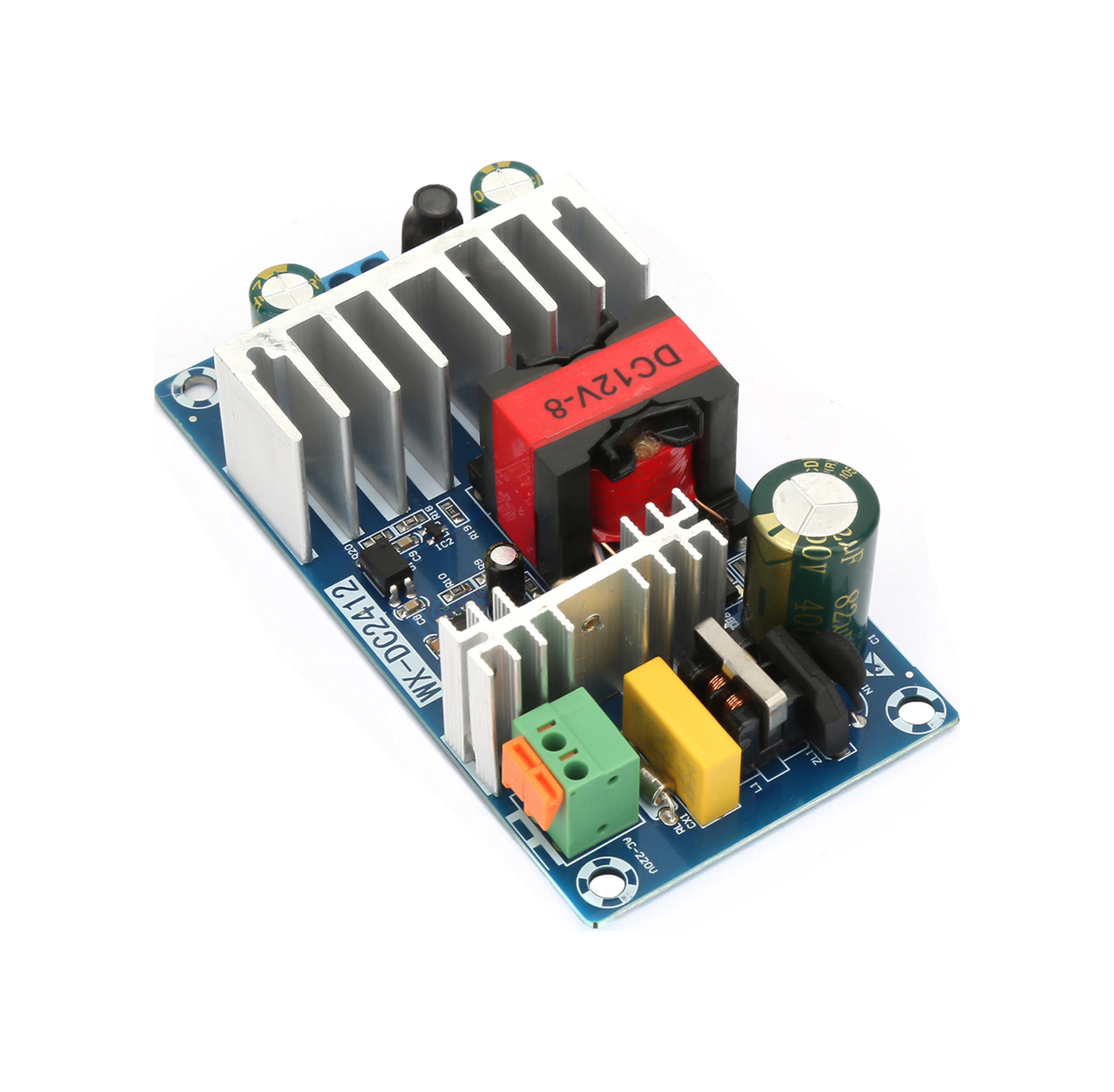 Tenfowee 12v 100w Ac/dc Anahtar Güç Modülü - 8a Çıkış, Aşırı Akım Korumalı, Ac85-265v Geniş Voltaj Girişi, Dürtünmez Devre Kartı