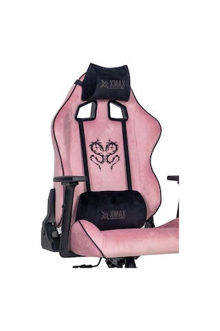 Rio Balerion Komple Baby Face Terletmez Kumaş Ultra Hissiyat Profesyonel Pembe Oyuncu Koltuğu