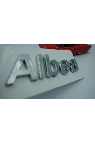 Fiat Albea Bagaj Yazı Logo Amblem 3M 3D