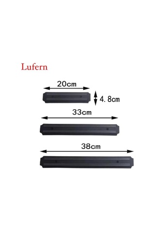 Süper Güçlü Mıknatıslı Bıçak Askısı 38 Cm Mutfak Düzenleyici Tutma Standı Duvara Monte Dekoratif Çok Renkli