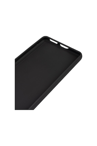 Techaks Tecno Spark 20 Pro Plus Kılıf Zore Biye Silikon - Siyah Siyah
