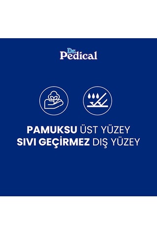 Dr. Pedical Yatak Koruyucu Örtü 60x90 Cm 120 Adet