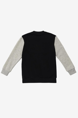 United Colors Of Benetton Erkek Çocuk Sweatshirt Bnt-b20912 Siyah