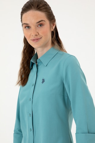U.s. Polo Assn. Kadın Koyu Mint Gömlek Basic 50316711-vr152 Koyu Mint