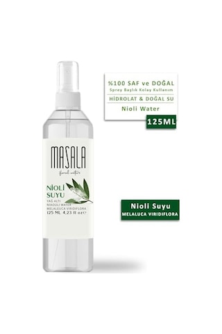 Saf Nioli Suyu 125 Ml%100 Doğal Yağlı Hidrosol - Tonik Niaouli Water Hydrosol Tonic