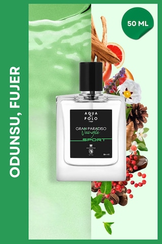 Aqua di Polo 1987 APCN000509 Gran Paradiso Jungle Sport EDP 50 ML Erkek Parfüm