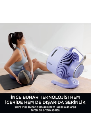 Shark Flexbreeze Hydrogo Serinletici Buharlı Fan