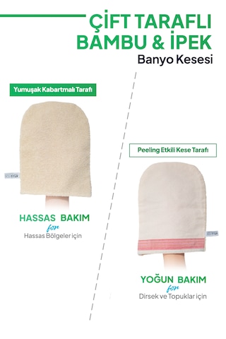 Bodylita İpek Ve Bambu Duş Kesesi