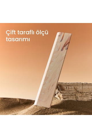 Nusıgn Cetvel 15 Cm Pembe Çift Taraflı Ölçekli Okul Cetveli
