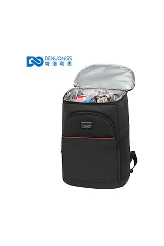 Teltree Trolis Eva Su Geçirmez Soğuk Saklama Çantası - Outdoor Yemeği İçin Hafif, Dayanıklı Sıcaklık İzolasyonlu Sırt Çantası Siyah Çok Renkli