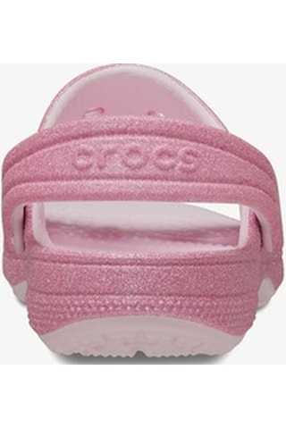 Crocs Classic Glitter Çocuk Pembe Sandalet