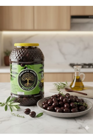 Müşküleli Mehmet Özel Kuru Sele Tuzsuz Zeytin 1 KG