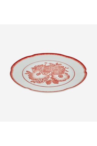 Turuncu Porselen Yemek Tabağı 29 Cm