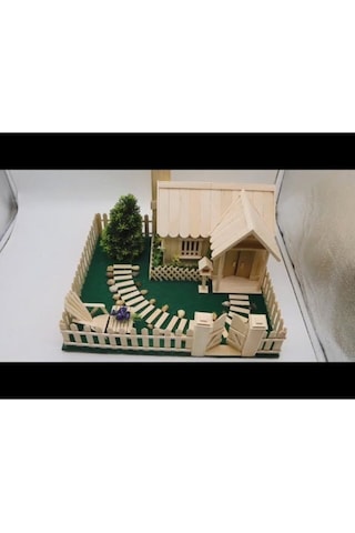 Naturel Ahşap Çit Br-921 Ölçü :3x 30 Cm 1 Ad El Işi Etkinlikleri Kırtasiye