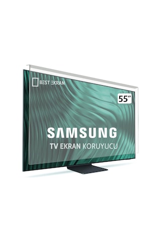 Samsung Uyumlu 55q80d Tv Ekran Koruyucu 55" İnç Qled Qe55q80datxtk