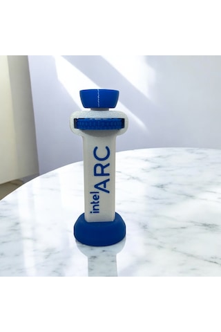 Ayarlanabilir İntel Logolu Ekran Kartı Tutucu, Ekran Kartı Destek