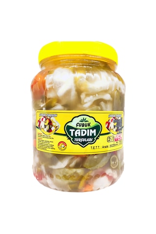 Çubuk Tadım Turşuları Acılı Karışık Turşusu 2 KG