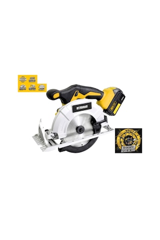 Rtrmax RTX2038B 18V 165 MM Akülü Kömürsüz Sunta Kesme Daire Testere (Akü Hariç)