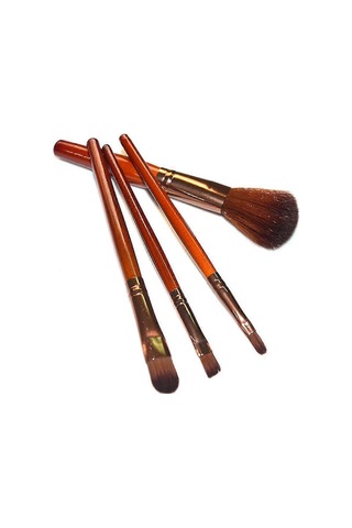 Makyaj Fırçası Seti Fırça Makyaj Başlangıç 4 Makyaj Fırçası Seti Makyaj Fırçası