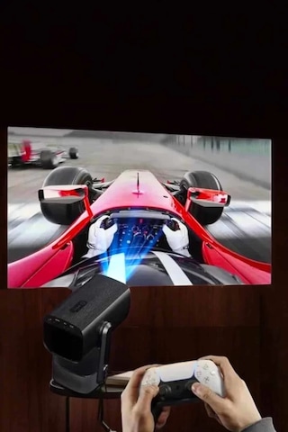 Northcity Taşınabilir Sinema Oyun Projektörü Akıllı Projeksiyon Android 11