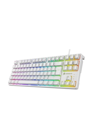 Gamebooster G23w Enigma Tkl Rainbow Aydınlatmalı Red Switch Beyaz Mekanik Gaming Klavye