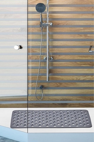 İsgstore Vantuzlu Banyo Ve Duşa Kabin Dikdörtgen, Küvet İçi Kaydırmaz Vantuzlu Banyo Paspası Antrasit Diğer