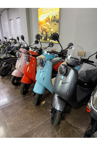 Mondial Bella Elektrikli Motosiklet Gri