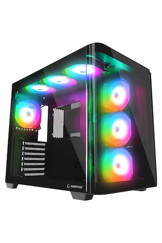 Rampage Loopy Plus Sıyah 7 12cm Argb Fan 950w 80 Plus Standart Te