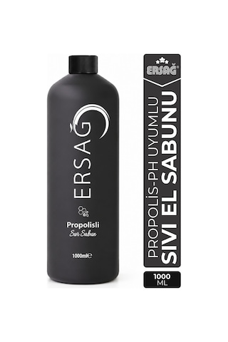 Ersağ Propolisli Sıvı El Sabunu 1 L