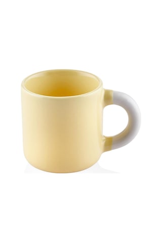 The Mia Colorida Espresso Ve Türk Kahvesi Fincanı Sarı