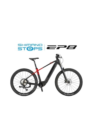 Kron Makalu E-mtb 29" Dağ Bisikleti Ep8 Siyah Kırmızı M/45cm Siyah
