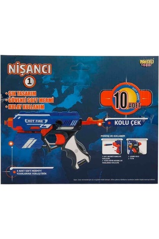 Nişancı 1 Sünger Dart Atan Silah