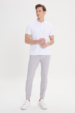 Altinyildiz Classics 4A4820200001BYZL Erkek Beyaz Slim Fit Dar Kesim Polo Yaka %100 Pamuk Tişört Beyaz