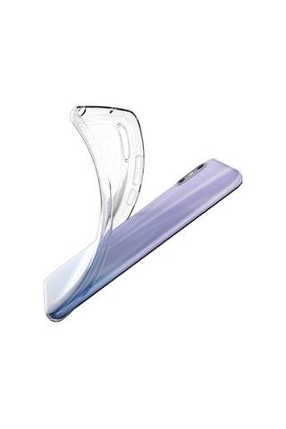 Xiaomi Redmi 9A Kılıf Zore Şeffaf Ince Ve Esnek Süper Silikon Renksiz