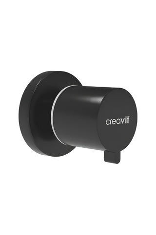 Creavit Terra Kömür Karası Gömme Rezervuar Seti 8 Cm Gr5001-gp9002.10-ms.ac50l.kkr Siyah