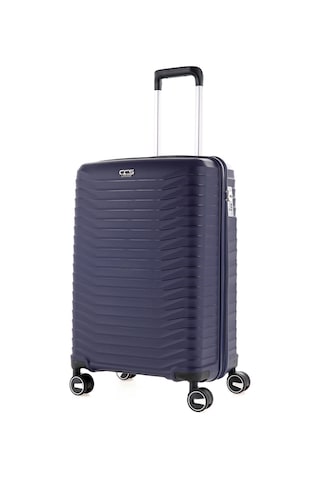 Ultra Dayanıklı 3'lü Set Valiz & Bavul Lacivert-1390 Lacivert