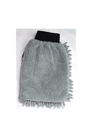 Mikrofiber Şönil Oto Temizlik Eldiveni - 16x24 Cm 256