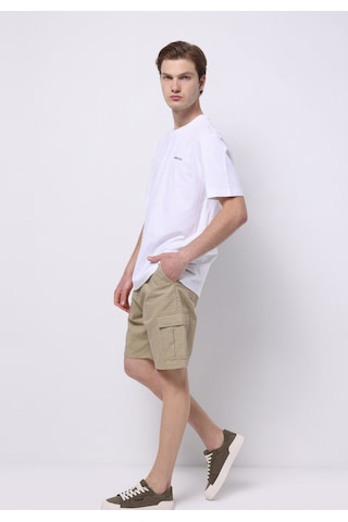 Colin's Colins Regular Fit Orta Bel Düz Erkek Bej Şort Cl1074525 Q1.v2 Dbg Bej
