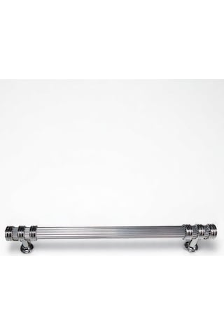 Çizgili Nesli Alüminyum Metal Lüks Modern Mobilya Çekmece Mutfak Dolabı Kulpu Krom 128mm 10 Adet Krom