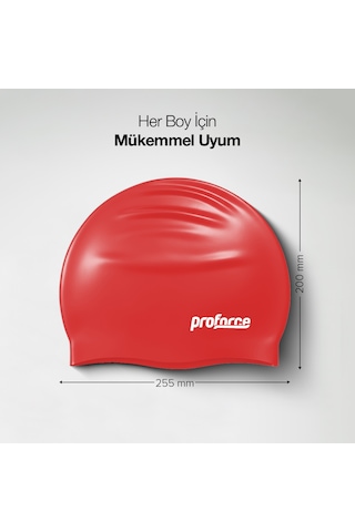 Bone Silikon Yüzme Bonesi Sb01 Kırmızı