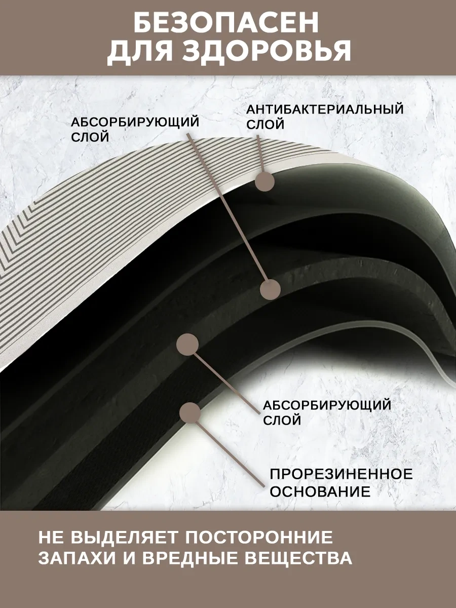 Inhomeka Mükemmel Emici 50 40 Diatomit Bulaşık Matı 350824329 Bej