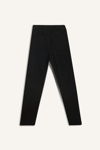 Defacto Erkek Çocuk Okula Dönüş Regular Fit Düz Paça Gabardin Pantolon U3254a625aubk81 Siyah