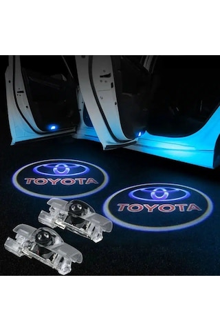 Autogp Toyota Land Cruiser Kapı Altı Işık Lazer Led Logo Hoşgeldin Aydınlatması