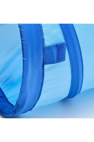 Çocuk Oyun Tüneli, Mavi-yeşil Renk 126 Cm,katlanabilir Çocuk Oyun Aktivitesi Katlanır Oyun Tüneli