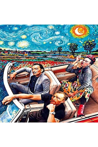 20823 Puzzle 1000 Starry Night Of Art
